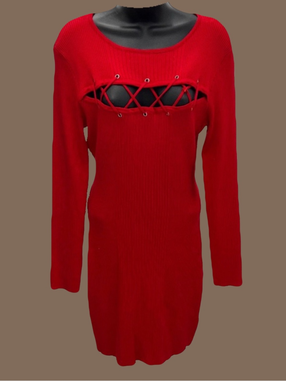 ALMOST FAMOUS RED DRESS SIZE 1X